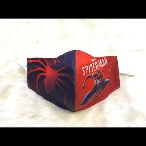 Kids Face Mask 3D Printed Spider Man